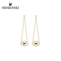 SWAROVSKI 施华洛世奇 幸运守护 挚爱流转 EVIL EYE 耳环耳饰女 专柜同款 时尚饰品 女友礼物 5445866