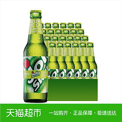 怡乐仙地柠檬味啤酒 330ml*24瓶 嘉士伯官方果味低醇啤酒整箱