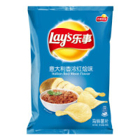 限京津粤内蒙等：Lay's 乐事  意大利香浓红烩味 薯片 75g