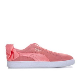 PUMA 彪马 Suede Bow 女士休闲运动鞋 367317-01 粉色 36