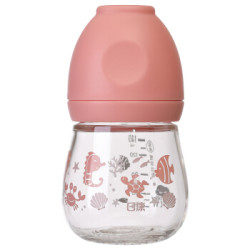 rikang 日康 RK-N1019 宽口径玻璃奶瓶 140ml *8件