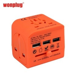 wonplug 万浦 LE-07 旅行转换插头 带3USB口 