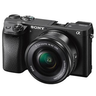 SONY 索尼 Alpha 6300L APS-C画幅 微单相机 黑色 E 55-210mm F4.5 OSS 变焦镜头+E PZ 16-50mm F3.5 OSS 变焦镜头 双头套机