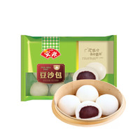 Anjoy 安井 早餐豆沙包奶黄流沙核桃面点猪肉小笼包子营养速食冷冻半成品