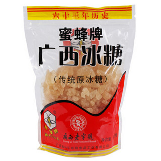 蜜蜂牌（Bee）广西小块黄冰糖500g *5件