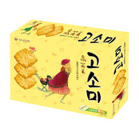 韩国进口 Orion 好丽友高笑美饼干320g/盒 芝麻薄脆饼干 休闲零食