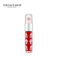 菲诗小铺（The Face Shop）清甜光感唇彩RD02 羞羞西瓜红 5.5g KAKAO系列（屁桃君 光感 易上色 润唇保湿）