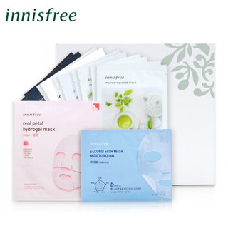 悦诗风吟 Innisfree 保湿水润精选面膜限量礼盒12片