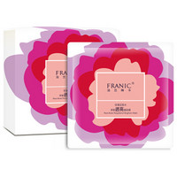 FRANIC 法兰琳卡 玫瑰花苞水多酚透亮面贴膜 （面膜125ml*4）