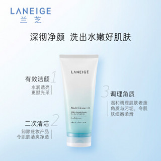 LANEIGE 兰芝 多效净肤洁颜膏2件套 (净肤洁颜膏180ml+净肤洁颜膏180ml)