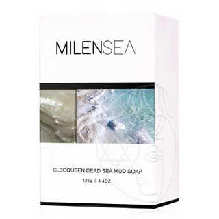 milen sea 米蓝晞 死海矿物黑泥皂洁面皂 (125g)