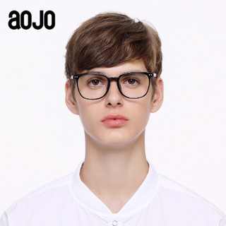aojo近视眼镜框 男女TR90方框板材眼镜架 潮流系列FATRE5502