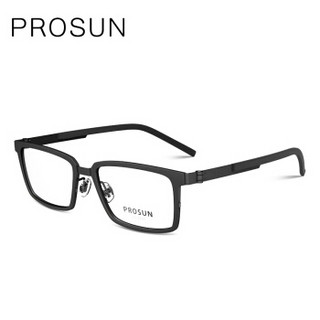 保圣(prosun)防蓝光眼镜框男女款 TR近视眼镜架光学架配防蓝光镜片 B10镜框/防蓝光镜片