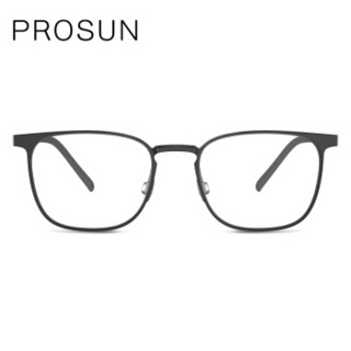 保圣（prosun）光学镜架 中性方框眼镜框近视眼镜架 PJ5008 B10砂黑
