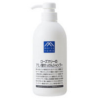 松山油脂 M-mark 迷迭香氨基酸肥皂洗发水 600ml/瓶 日本原装进口（品牌授权）