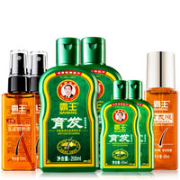 BAWANG霸王育发防脱套装（育发防脱洗发水200ml*2+头皮营养液55ml*2+育发液60ml+洗发液80ml*2）