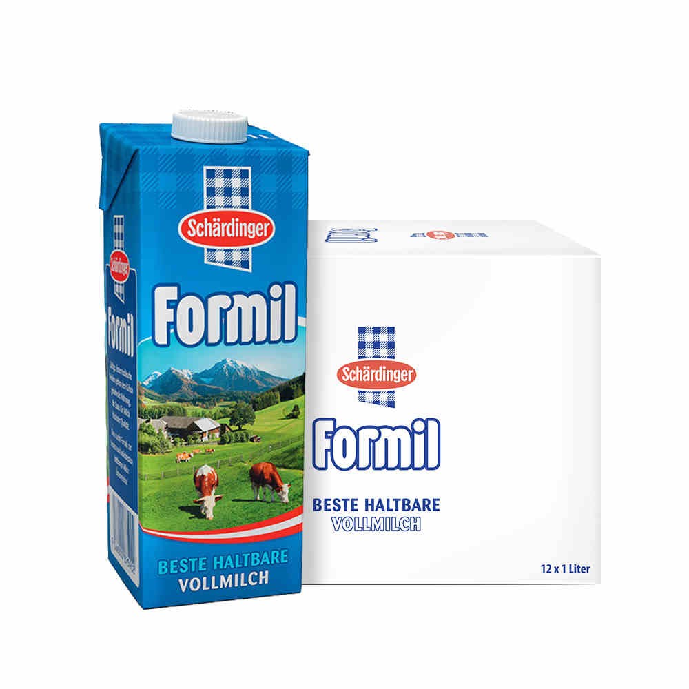 莎丁格全脂牛奶1L*12盒 阿尔卑斯纯正奶源 成人儿童老年进口早餐高钙