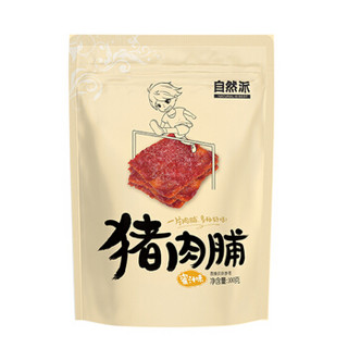 自然派 蜜汁味猪肉脯 猪肉干肉脯 独立包装即食特产小吃休闲零食100g