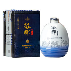 塔牌 绍兴 十五年青花手工黄酒 花雕酒 坛装5L+赠150ml丽春2瓶