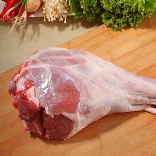 天莱小公羊 新疆180天羔羊肉 羊后腿1.6kg 烧烤火锅食材 自营生鲜