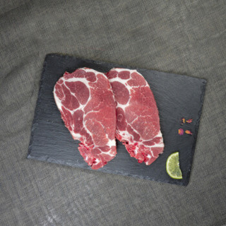 布瑞林 法国原包进口去骨猪颈肉片1000g/袋 猪肉片 原装进口 京东自营