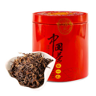 张一元 中国元素系列 红茶50g/罐 特级茶叶 云南滇红