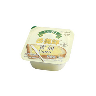 多美鲜 SUKI 淡味黄油（无盐）10g*50粒 动脂黄油 荷兰进口
