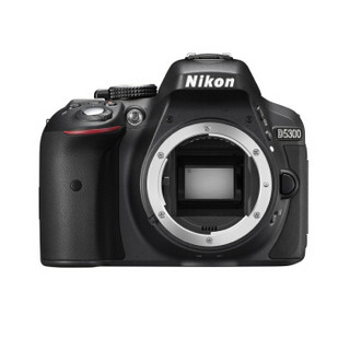 Nikon 尼康 D5300 单反相机 (黑色、35mm、APS-C、f/1.8、套机)