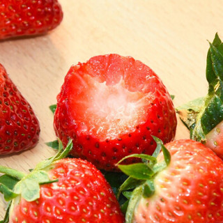 红颜奶油草莓 约500g 新鲜水果