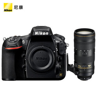 Nikon 尼康 D810 单反相机 (黑色、70-200mm、全画幅、4999万、f/2.8、套机)