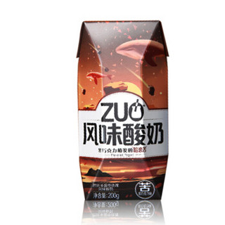 蒙牛 ZUO风味酸奶  黑巧克力苦味  200g*16 礼盒装