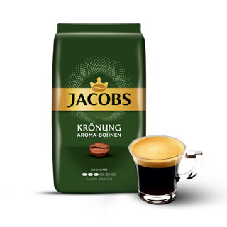 Jacobs 咖啡豆 克罗纳王冠烘焙咖啡豆500g