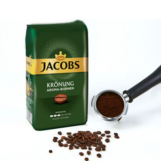 Jacobs 咖啡豆 克罗纳王冠烘焙咖啡豆500g