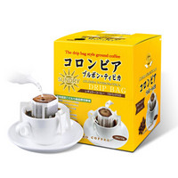 日本进口 赛客SEIKO 哥伦比亚（波邦铁比卡）挂耳咖啡 滴滤式研磨咖啡粉 100g（10g*10袋）