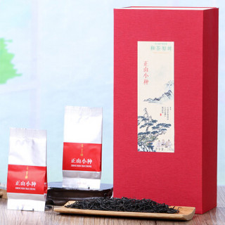 和茶原叶 茶叶 红茶 正山小种 武夷山红茶 雅致系列 礼盒装 160g