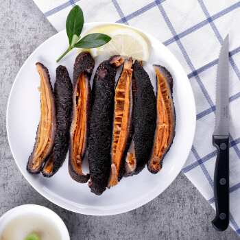 南极直达冷冻冰岛红极参条北极海参450g1530条袋装野生海参自营海鲜