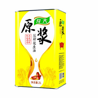 龙大 食用油 原浆花生油 2L