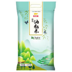 金龙鱼 组合(臻选油粘米 5kg + 黄小米 爱心桃花小米400g) *2件