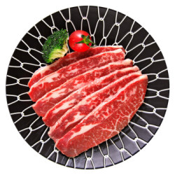 元盛 龙江和牛 上脑烤肉片 200g *3件