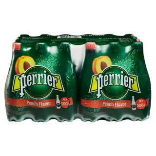 perrier 巴黎水 桃子味 法国巴黎水500ml