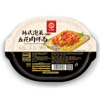CP 正大食品 韩式泡菜五花肉拌面 (350g)