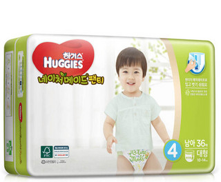 京东PLUS会员：Huggies 好奇 天然之选成长裤 L36片 *4件