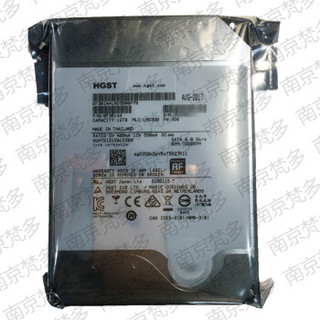 HGST 日立HUH721212ALE600 12T SATA3 12TB企业级NAS氦气 硬盘 (12T、硬盘)