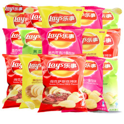 Lay's 乐事 薯片大礼包 15g*8包 *3件