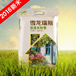 雪龙瑞斯 优选长粒香 东北大米 5kg *2件