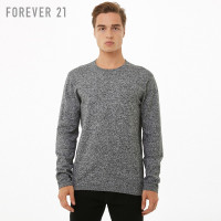 Forever21 男士全棉混色长袖T恤上衣