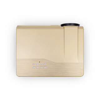 Poner Saund 轰天砲 96 投影仪 (金色、U盘，蓝牙等、1280X800dpi、家用型、700行业流明、智能系统，无线同屏，有线同屏、60-120英寸)