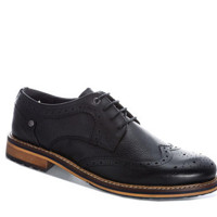 Original Penguin 原创企鹅 Sage Brogue Leather系列系带平跟男士休闲鞋休闲皮鞋 PEN0342 Black UK8