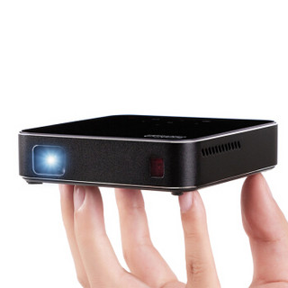 KONKA 康佳 H3pro 投影仪 (黑色、U盘，WIFI，蓝牙等、640X480dpi、家用型、内置电池、30-300英寸)