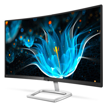 PHILIPS 飞利浦 328E9FJSB 31.5英寸2K VA显示器 （2560×1440、1800R、122.6%sRGB）